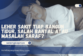  Leher Sakit Tiap Bangun Tidur, Salah Bantal Atau Masalah Saraf?