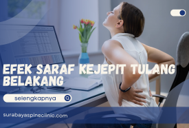  Efek saraf kejepit tulang belakang